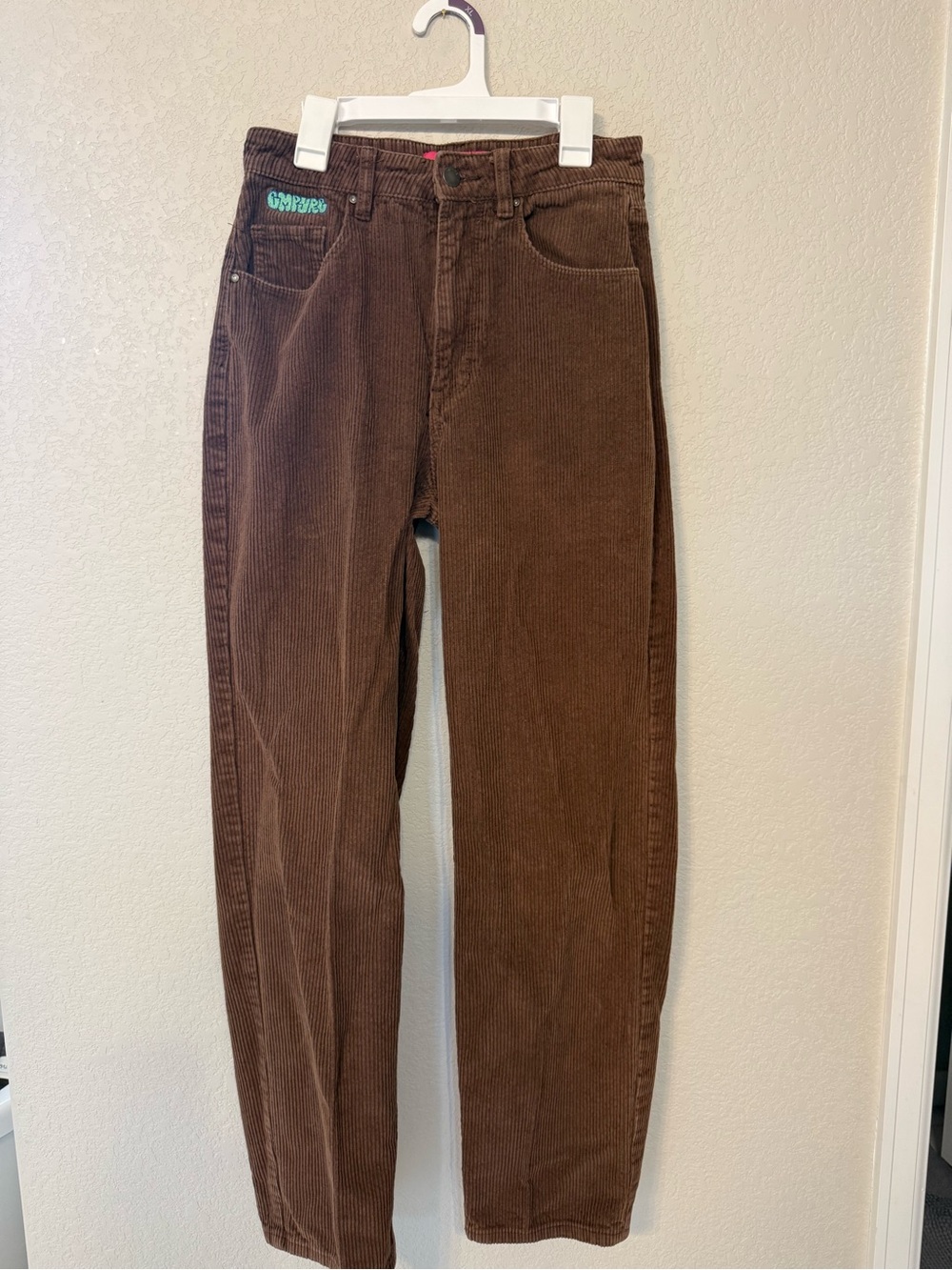 Empyre Women's Tori Carafe Brown Corduroy Skate Pants